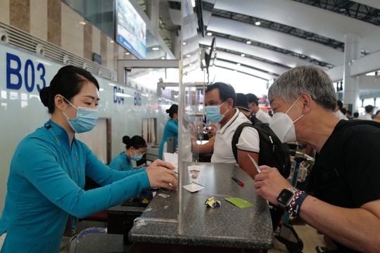 Có thể dùng tài khoản định danh điện tử khi đi máy bay