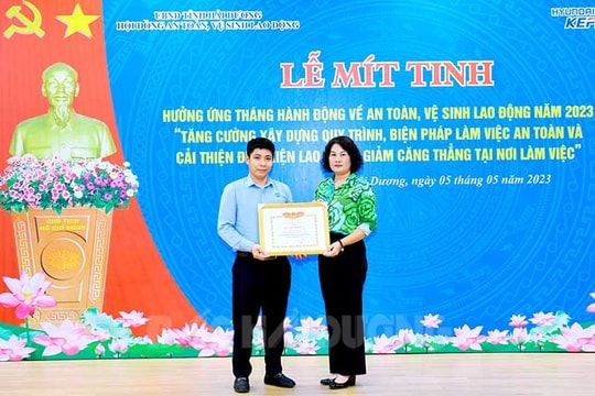 Cải thiện điều kiện lao động, giảm căng thẳng tại nơi làm việc