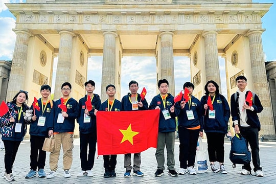 Học sinh Hà Nội giành 5 huy chương vàng Olympic Toán quốc tế