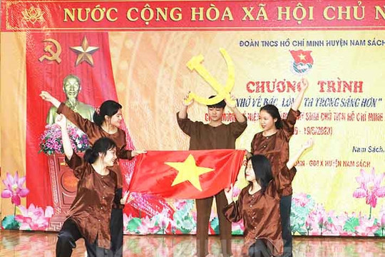 Tuổi trẻ Nam Sách tổ chức chương trình "Nhớ về Bác-Lòng ta trong sáng hơn"