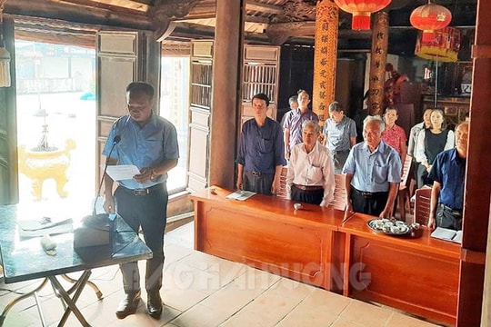 Sớm hỗ trợ kinh phí xây 39 nhà văn hóa thôn, khu dân cư 