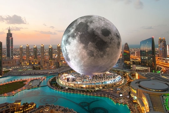 Khách sạn Mặt Trăng khổng lồ sắp được xây dựng ở Dubai