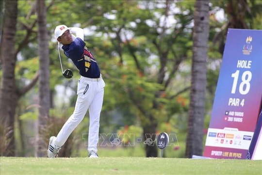 Việt Nam có  huy chương vàng lịch sử môn golf tại SEA Games 32