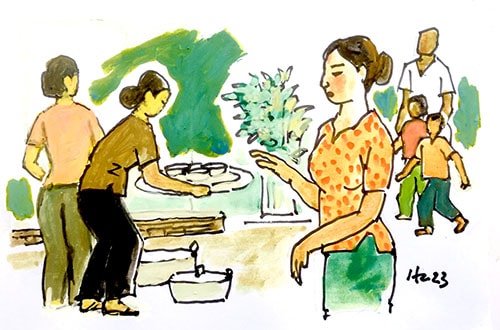 Người lớn làm gương