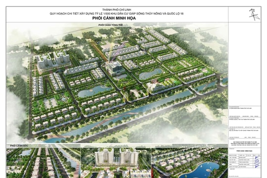Xem xét phương án quy hoạch chi tiết 2 dự án khu dân cư giáp đường 18 và nam Tân Trường