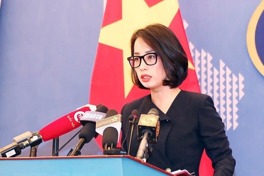 Kiên quyết phản đối các hành động xâm phạm đối với Hoàng Sa, Trường Sa