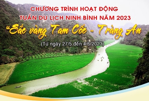 [Đồ họa] Chương trình hoạt động Tuần Du lịch Ninh Bình năm 2023