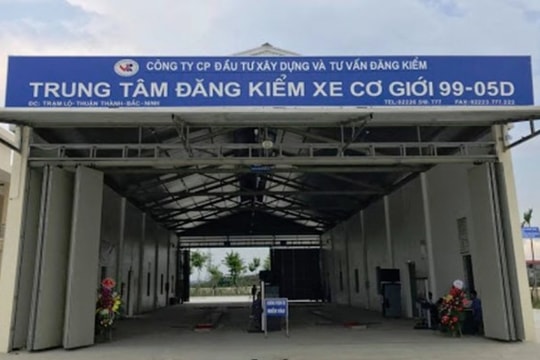 Khởi tố Giám đốc Trung tâm Đăng kiểm 99-05D về hành vi "Nhận hối lộ"