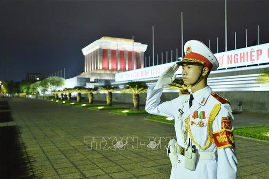 Tạm ngừng tổ chức lễ viếng tại Lăng Chủ tịch Hồ Chí Minh từ ngày 12.6 đến hết ngày 14.8