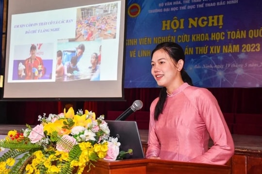 Ánh Viên giành giải nhất nghiên cứu khoa học