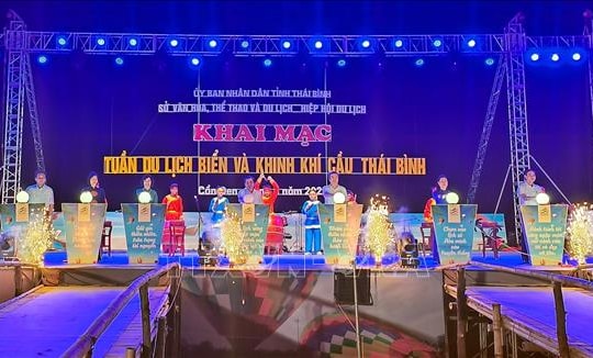 Khai mạc Tuần Du lịch biển và khinh khí cầu tại tỉnh Thái Bình