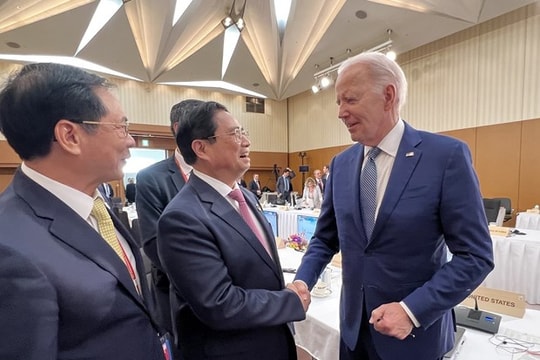 PM Pham Minh Chinh meets US, EC leaders