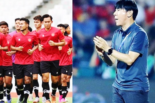 Huấn luyện viên Shin Tae-yong tiếp tục dẫn dắt U22 Indonesia đá vòng loại World Cup 2026