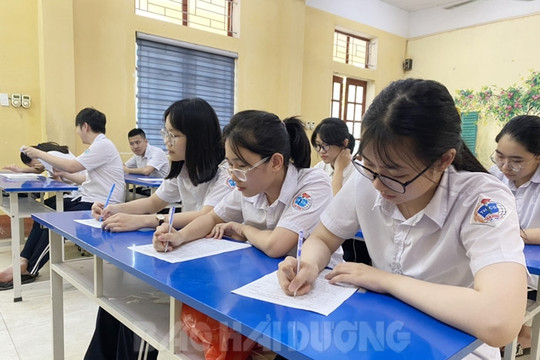 Kết thúc thời gian học sinh lớp 9 đăng ký thi vào lớp 10