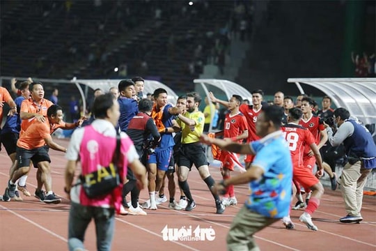 Thái Lan phạt các thành viên trong vụ xô xát ở SEA Games 32