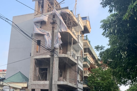 Vi phạm xây dựng, 2 cá nhân bị phạt 80 triệu đồng
