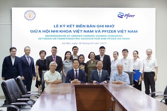 Pfizer hỗ trợ Việt Nam nâng cao năng lực y tế trong điều trị bệnh cho trẻ em