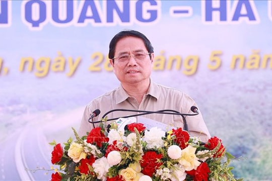 Khởi công đường bộ cao tốc Tuyên Quang - Hà Giang