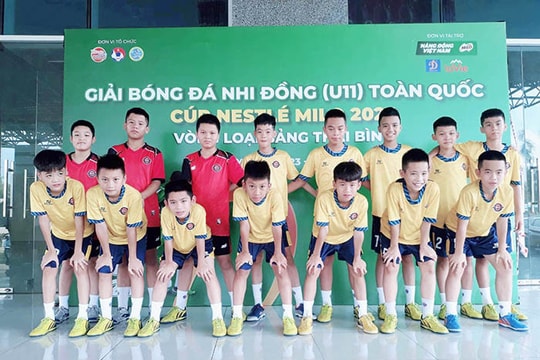 U11 Gia Bảo Hải Dương đại thắng trong ngày ra quân