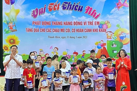 Thanh Miện tổ chức chương trình “Vui Tết thiếu nhi”