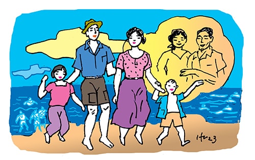 Đưa bố mẹ cùng đi du lịch
