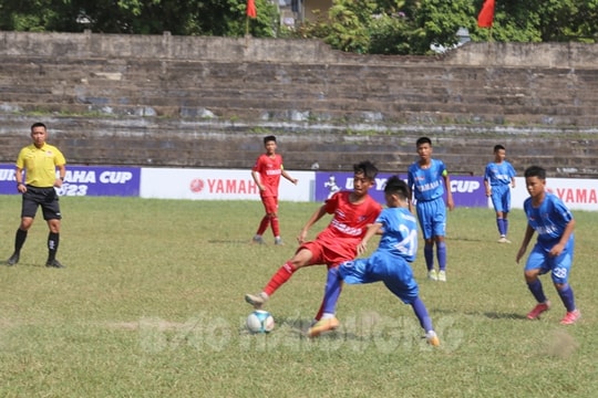 [Video] Đá tử thủ, U13 Quảng Ngãi vẫn bị U13 HADUWACO Hải Dương vượt qua với tỷ số 1-0