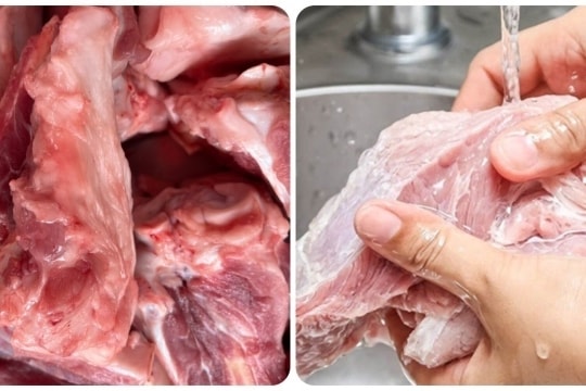 Mẹo giúp khử mùi hôi của thịt lợn