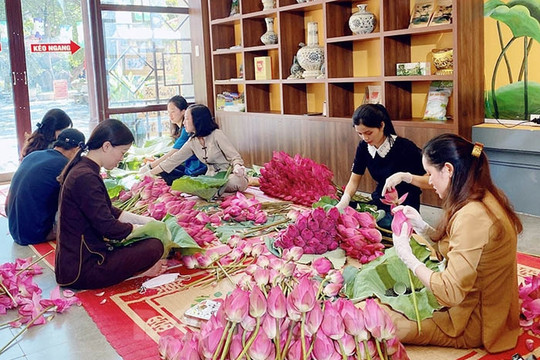 Kiep Bac lotus tea production to double