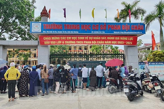 Tứ Kỳ là địa phương đầu tiên ở Hải Dương công bố học sinh trúng tuyển lớp 6 chất lượng cao