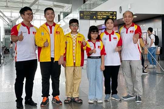 Cờ vua Việt Nam có thêm 3 nhà vô địch thế giới trẻ  