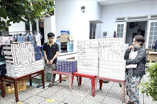 Thu giữ hơn 4.000 bao thuốc lá điếu nhập lậu