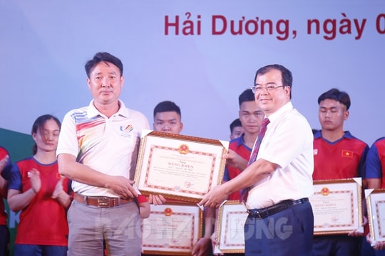 Vinh danh huấn luyện viên, vận động viên Hải Dương tiêu biểu tại SEA Games 32