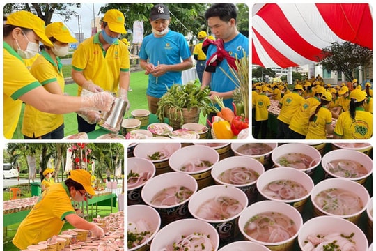 Tiệc phở hơn 2.000 tô xác lập kỷ lục thế giới