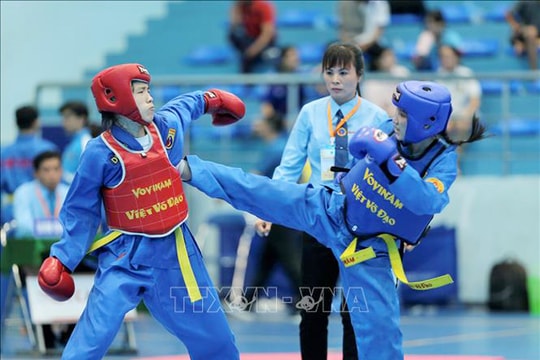 530 vận động viên tham dự Giải vô địch trẻ Vovinam toàn quốc năm 2023
