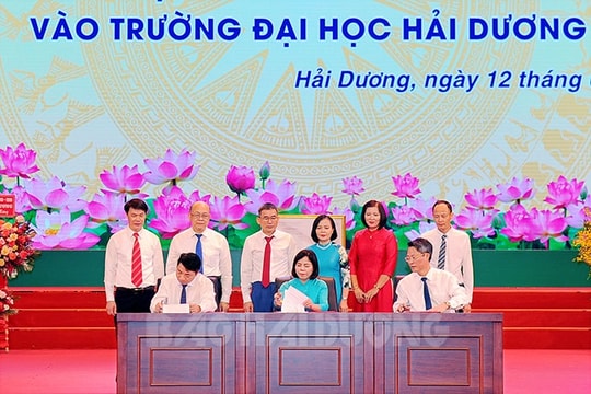 Đại học Hải Dương hợp tác với Đại học Bách khoa Hà Nội
