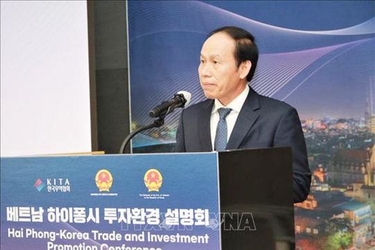 Hải Phòng đẩy mạnh thu hút đầu tư từ doanh nghiệp Hàn Quốc