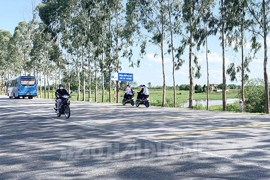 Sau ngày 15.6, giấy được phép đi vào đường tỉnh 391 hết hiệu lực