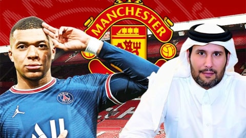 Fan MU tin tỷ phú Qatar sẽ rót tiền chiêu mộ Mbappe