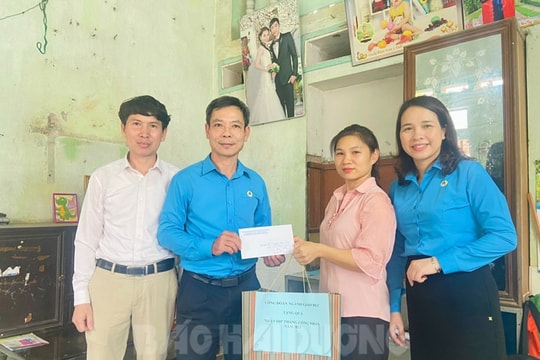 Công đoàn ngành giáo dục chăm lo đời sống đoàn viên