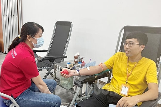 Người lao động Công ty CP Thời trang Yody hiến 100 đơn vị máu trong ngày hội “Giọt máu yêu thương”