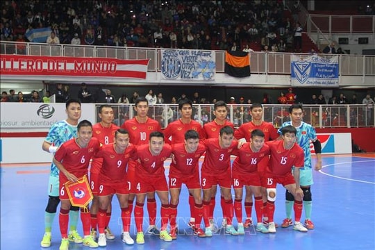 Đội tuyển futsal Việt Nam kết thúc tốt đẹp chuyến tập huấn tại Nam Mỹ
