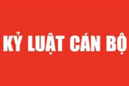 Thi hành kỷ luật 4 nguyên lãnh đạo UBND tỉnh Lào Cai