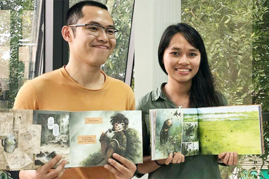 Vietnamese painter wins Yoto Carnegie Medal