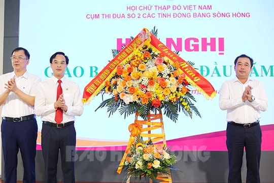 Hội Chữ thập đỏ phát huy tốt hơn nữa vai trò cầu nối, luôn là địa chỉ tin cậy trong hoạt động nhân đạo