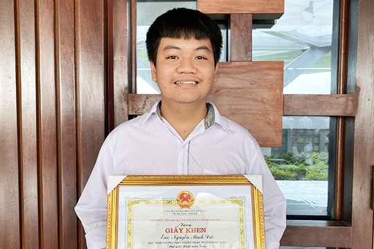 Gương mặt 9 học sinh đoạt giải nhất kỳ thi học sinh giỏi lớp 9 cấp tỉnh