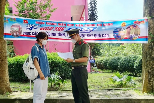 Bộ Công an tổ chức thi đánh giá năng lực ngày 3.7