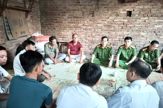 Công an Mỹ Đức tới nhà người dân xin lỗi vụ 3 công an bắn dê