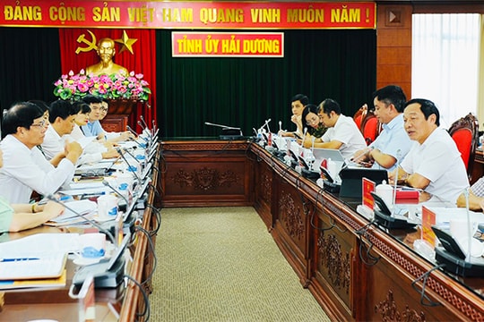 Ban Kinh tế Trung ương đánh giá cao công tác tín dụng chính sách ở Hải Dương