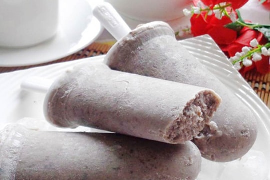 Cách làm kem đậu đen đơn giản, giải nhiệt ngày hè