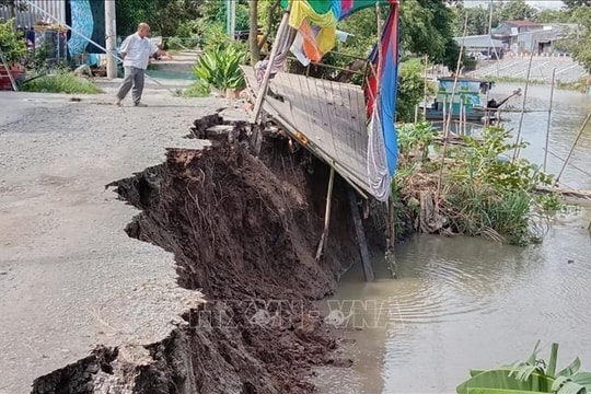 Công điện chỉ đạo chủ động phòng, chống sạt lở trước, trong mùa mưa lũ